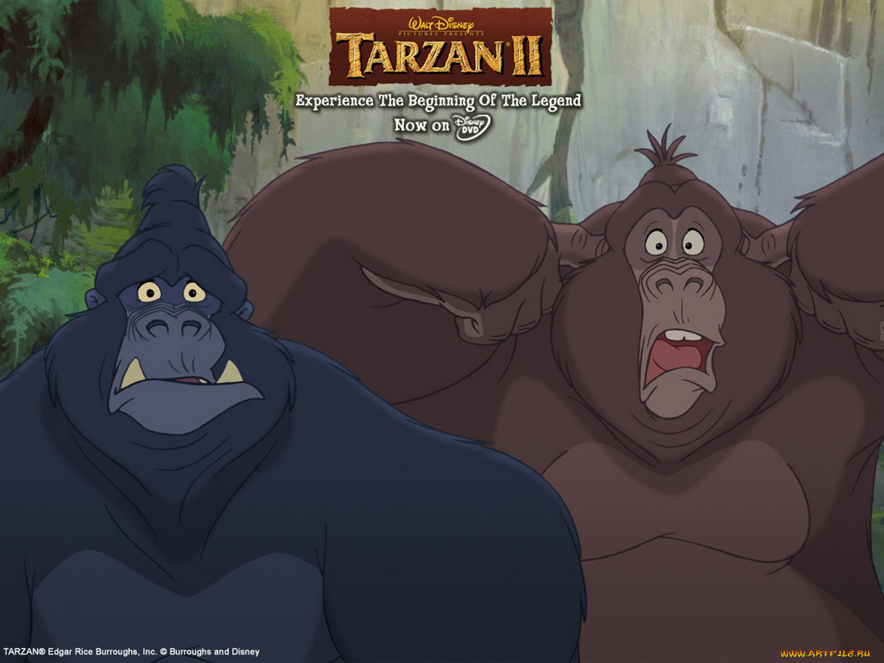 Обои Мультфильмы Tarzan II, обои для рабочего стола, фотографии  мультфильмы, tarzan, ii Обои для рабочего стола, скачать обои картинки  заставки на рабочий стол.